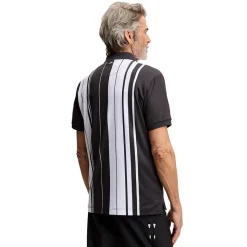 30Y Tour Tech Striped Pique Herre Stripe Placement Graphic