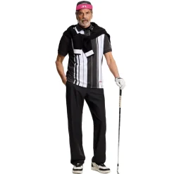 30Y Tour Tech Striped Pique Herre Stripe Placement Graphic