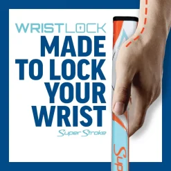 Zenergy Wrist Lock Puttergrep Hvit/Svart
